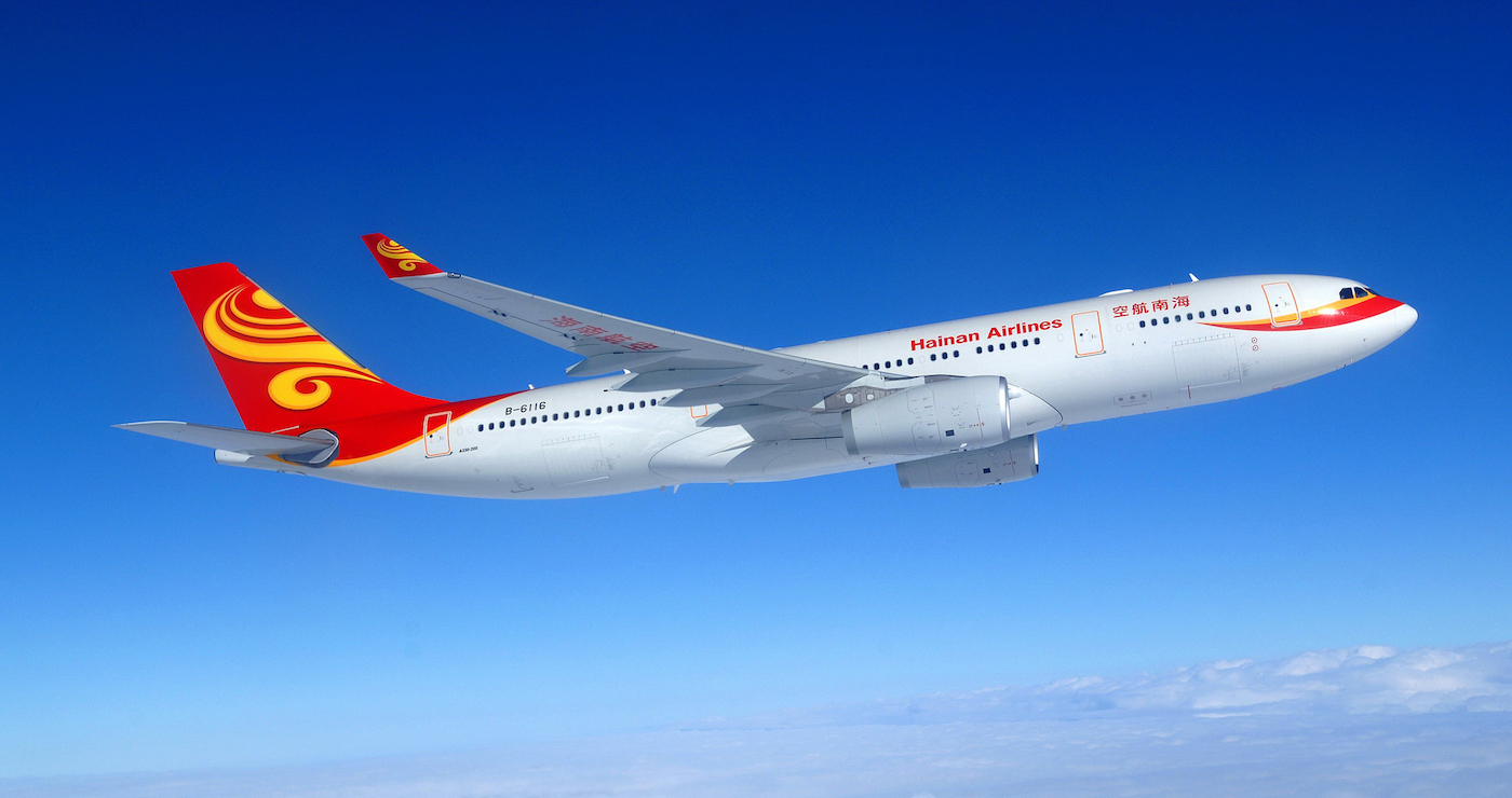 Hainan Airlines completa su primer vuelo transoceánico usando aceite reciclado como combustible