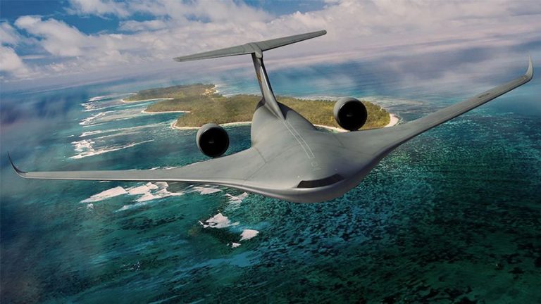 Concepto de avión supersónico. Lockheed Martin.