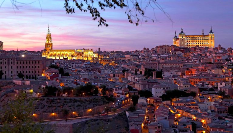 Ciudad de Toledo en España