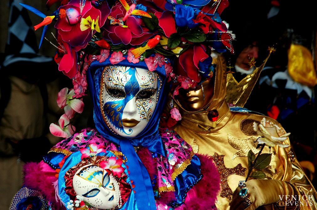 Venecia se llena de color y de disfraces estos días gracia a su famoso Carnaval