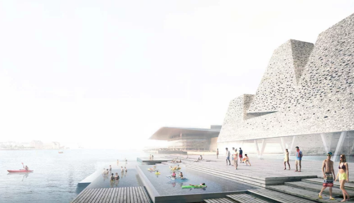 La piscina pública más cool del mundo estará en el puerto de Copenhague