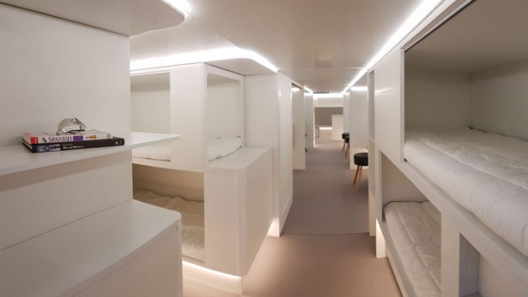 Nuevas camas de Airbus permitirá que los pasajeros duerman en la bodega de carga