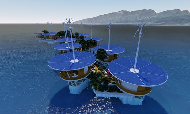 La compañía que creó las 'islas flotantes' ofrece 100 mil dólares al mejor postor