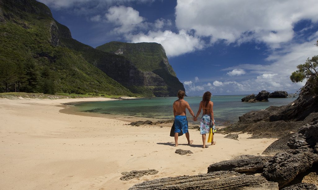 Lord Howe Island. Photo from the official Lord Howe Island website.